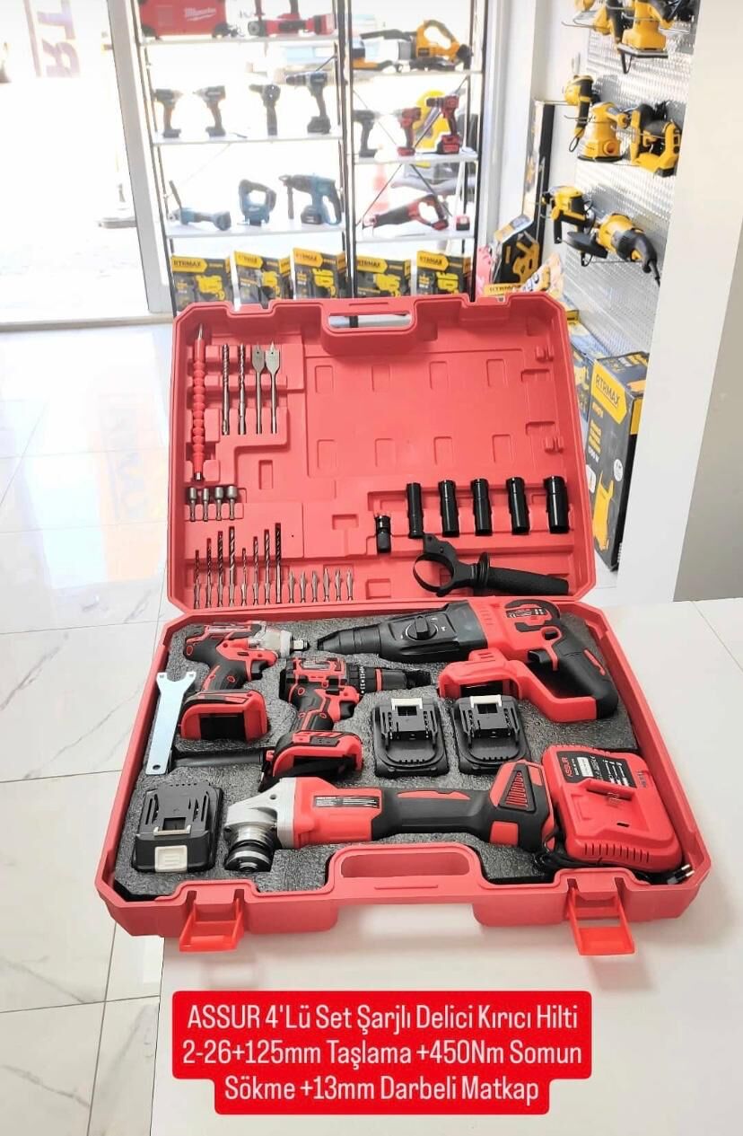 ASSUR SÜPER 4 LÜ SET