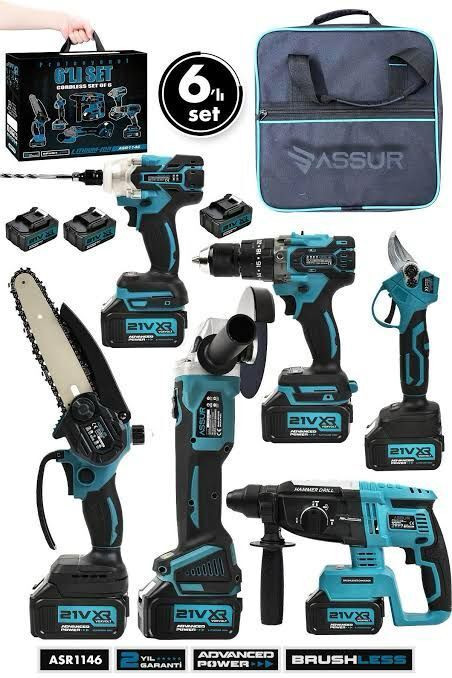 ASSUR 6 LI SET 3 bataryalı