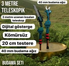 Teleskopik 3 lü  set